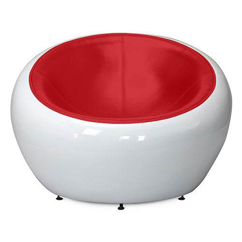 Cadeira Pada  Ball - Imitação de Couro