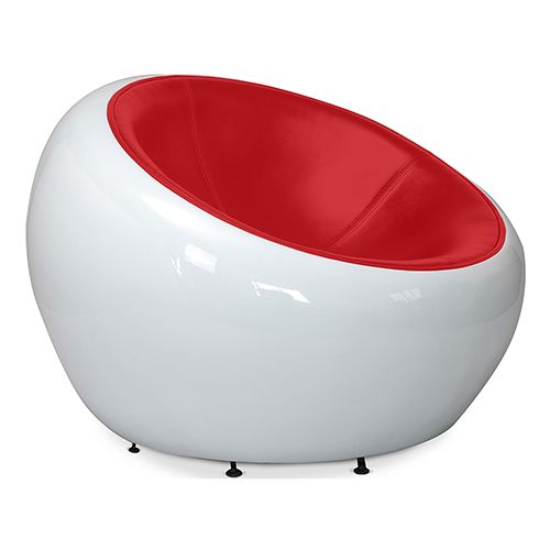 Cadeira Pada  Ball - Imitação de Couro