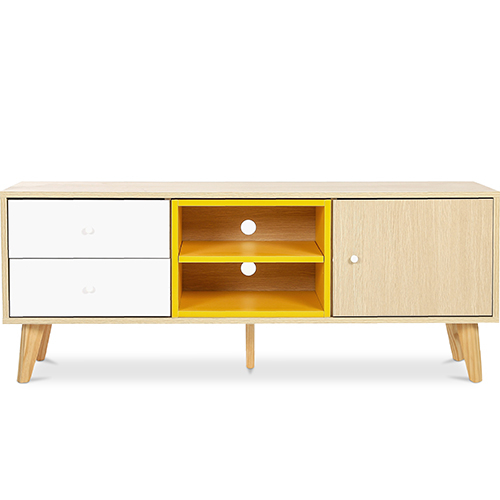 Móvel de TV de Madeira - Design Escandinavo - Erica 