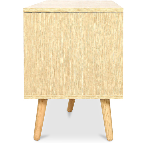 Móvel de TV de Madeira - Design Escandinavo -  Kaira