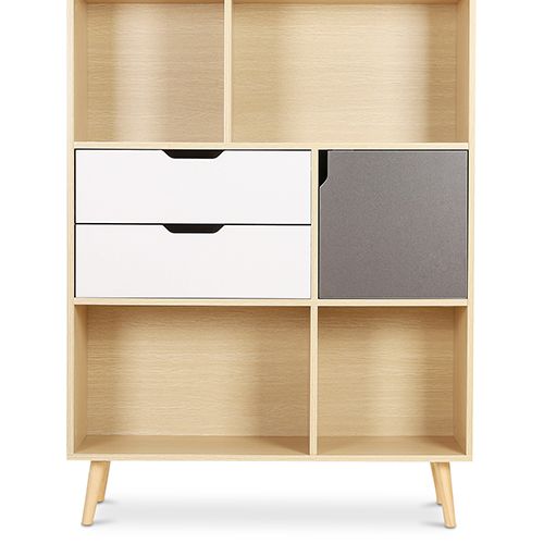Estante de Madeira - Design Escandinavo - Polani