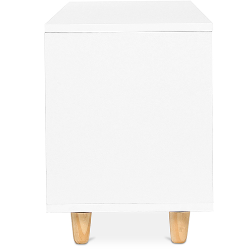 Móvel de TV de Madeira - Design Escandinavo - Wiam