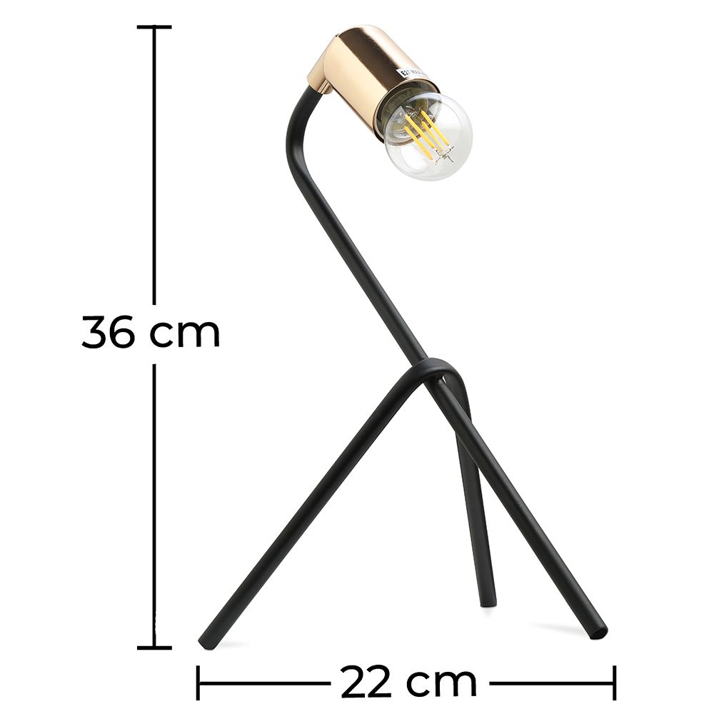 Candeeiro de mesa Hoper - Metal