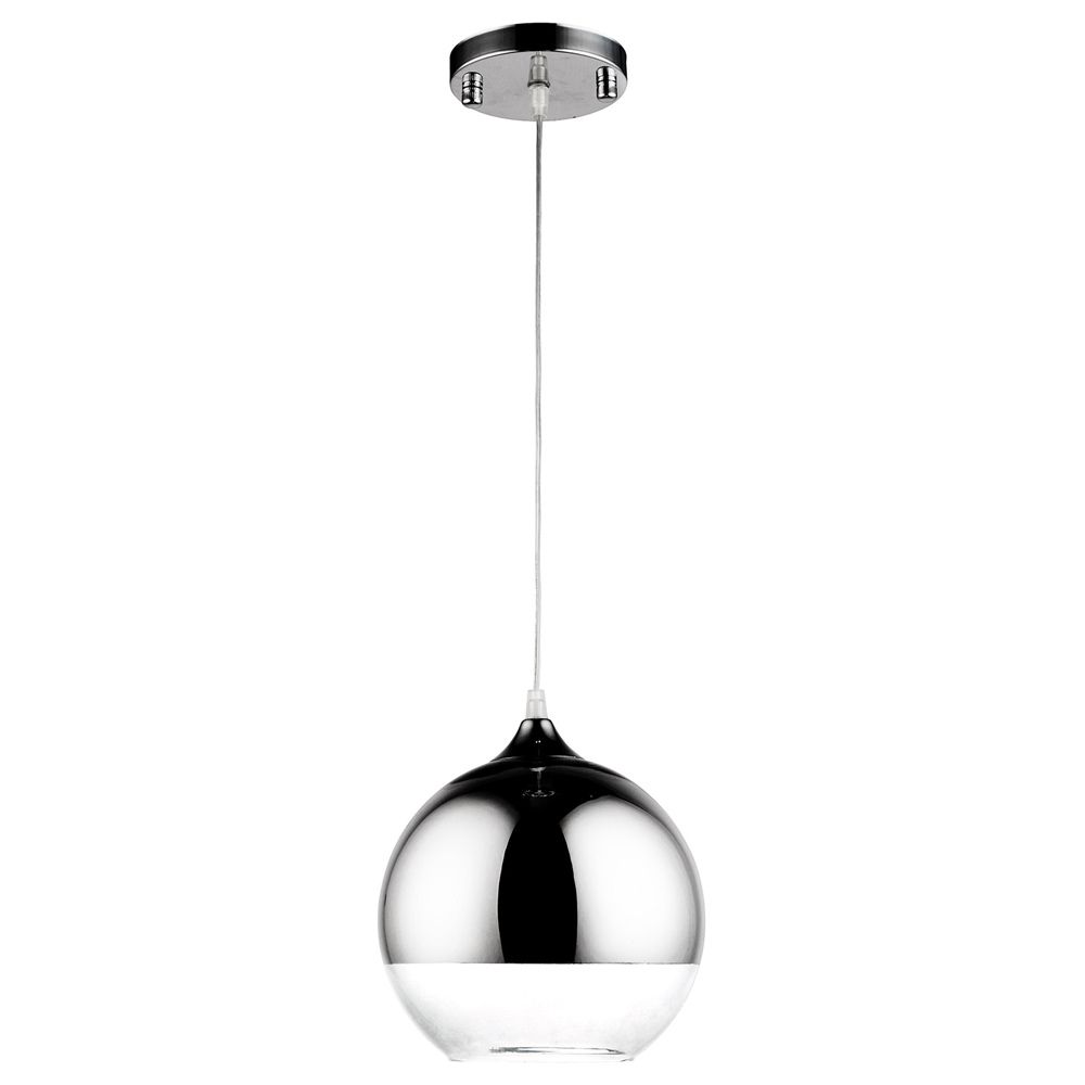 Candeeiro Reflexion - 25 cm - Metal Cromado