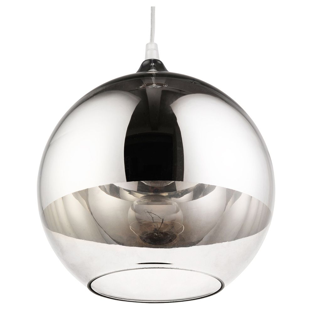 Candeeiro Reflexion - 25 cm - Metal Cromado