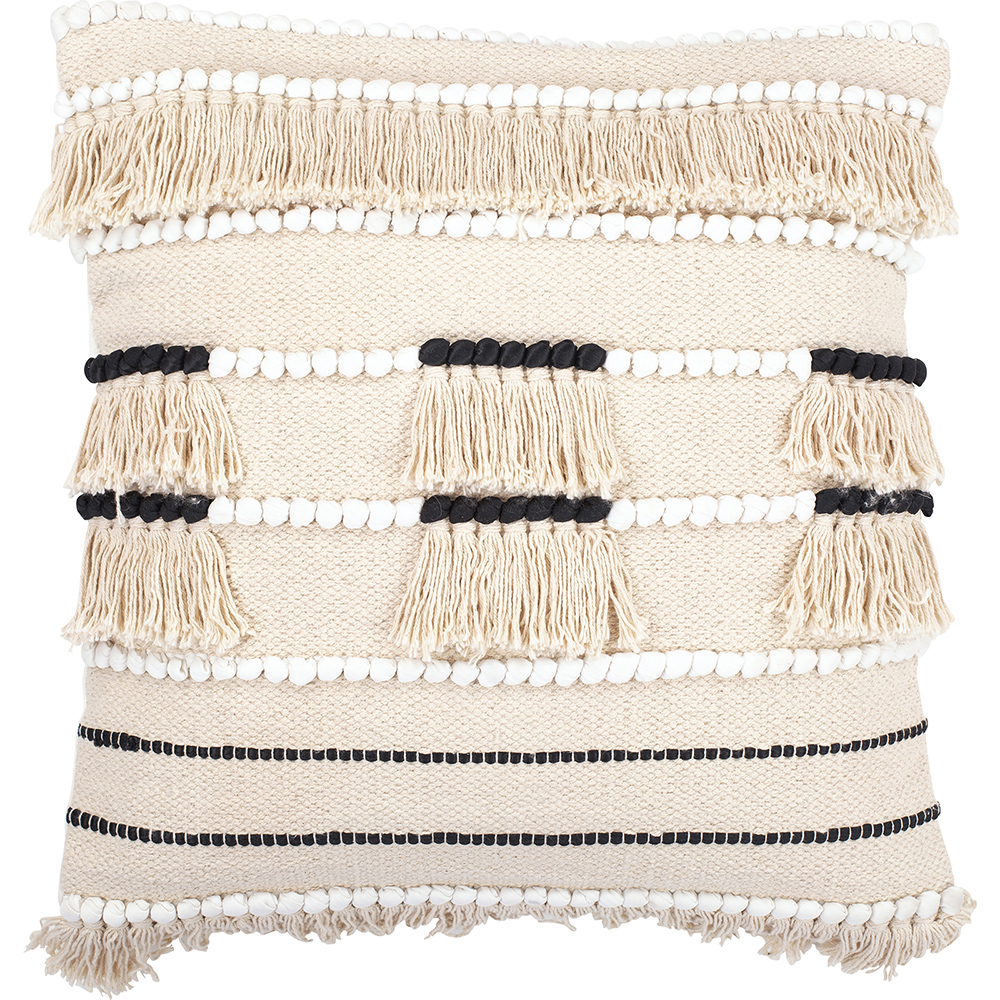 Almofada Quadrada estilo Boho Bali em Algodão fronha + enchimento - Joan