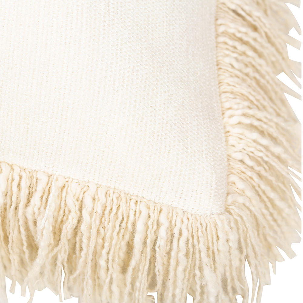 Almofada Quadrada estilo Boho Bali em Viscose fronha + enchimento - Atena