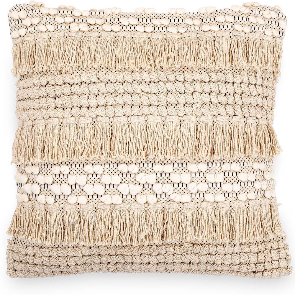 Almofada Quadrada estilo Boho Bali em Algodão fronha + enchimento - Serba
