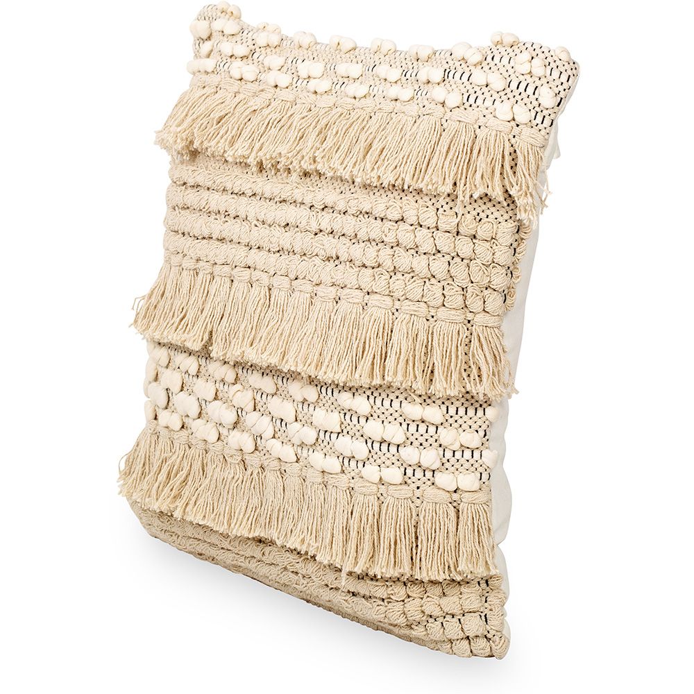Almofada Quadrada estilo Boho Bali em Algodão fronha + enchimento - Serba