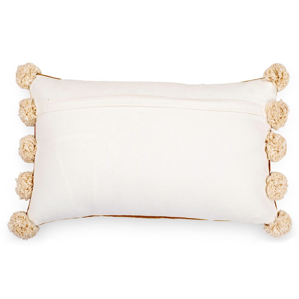 Almofada Retangular estilo Boho Bali em Viscose fronha + enchimento - Eliza