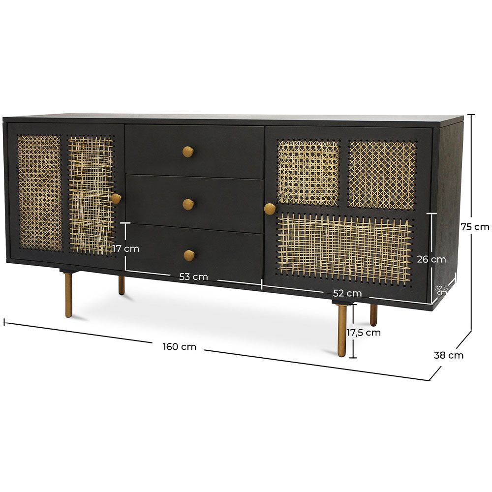 Aparador de Madeira - Stile Vintage - Risei