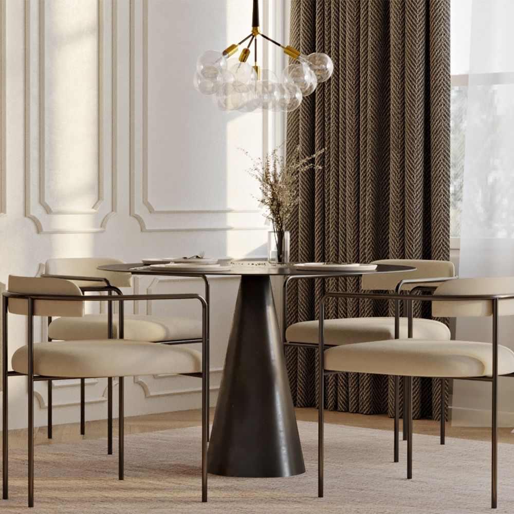 Candeeiro suspenso design moderno 9 globos de vidro - Plaus
