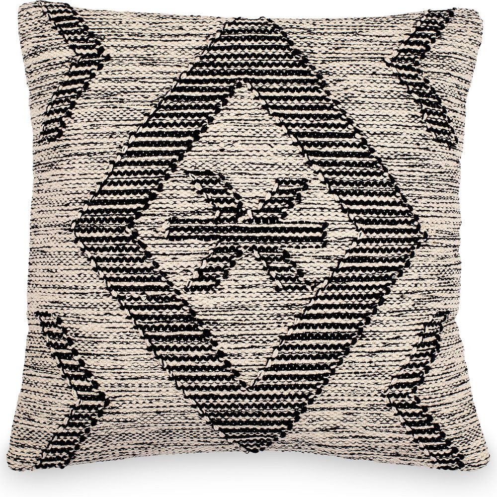 Almofada Quadrada estilo Boho Bali em Algodão fronha + enchimento - Rose