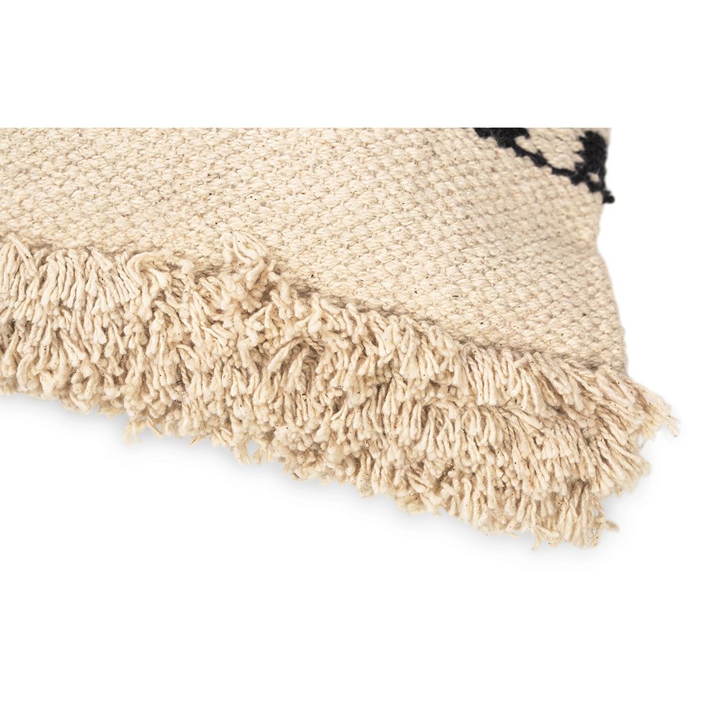 Almofada Quadrada estilo Boho Bali em Algodão fronha + enchimento - Sefra