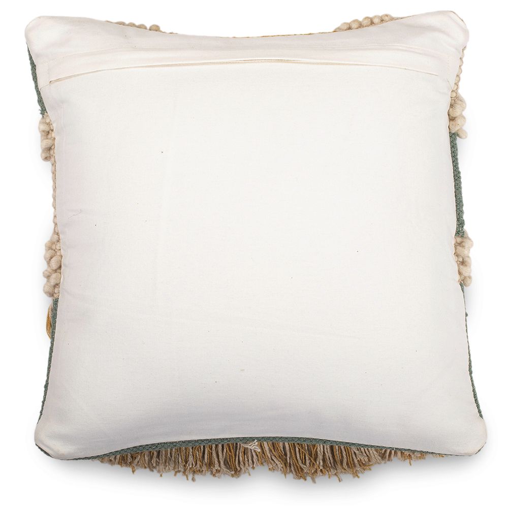 Almofada Quadrada estilo Boho Bali em Algodão fronha + enchimento - Metsal