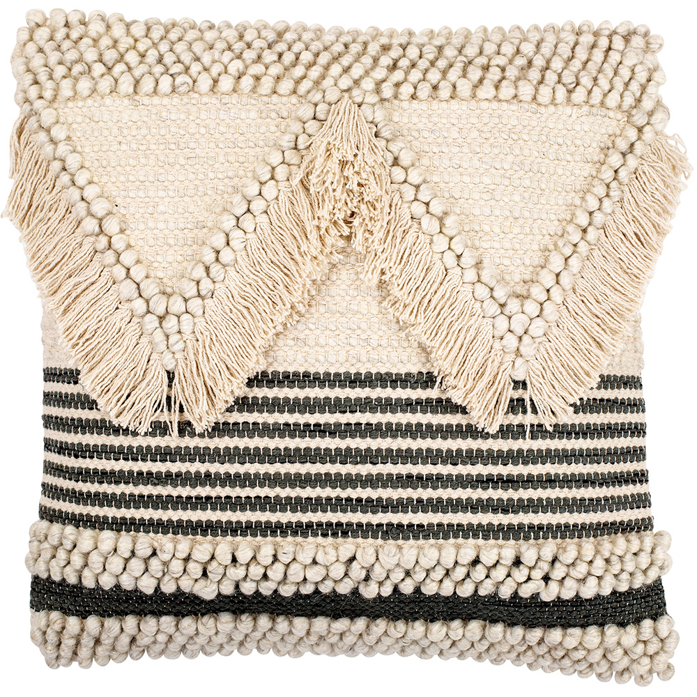 Almofada Quadrada estilo Boho Bali em Algodão fronha + enchimento - Stara