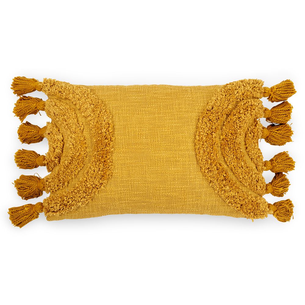 Almofada Retangular estilo Boho Bali em Algodão fronha + enchimento - Dolly
