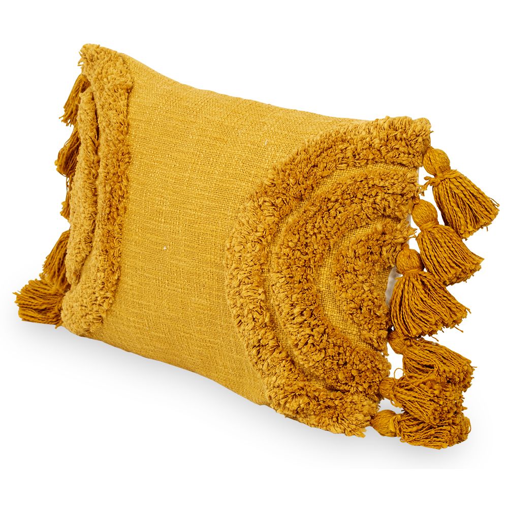 Almofada Retangular estilo Boho Bali em Algodão fronha + enchimento - Dolly