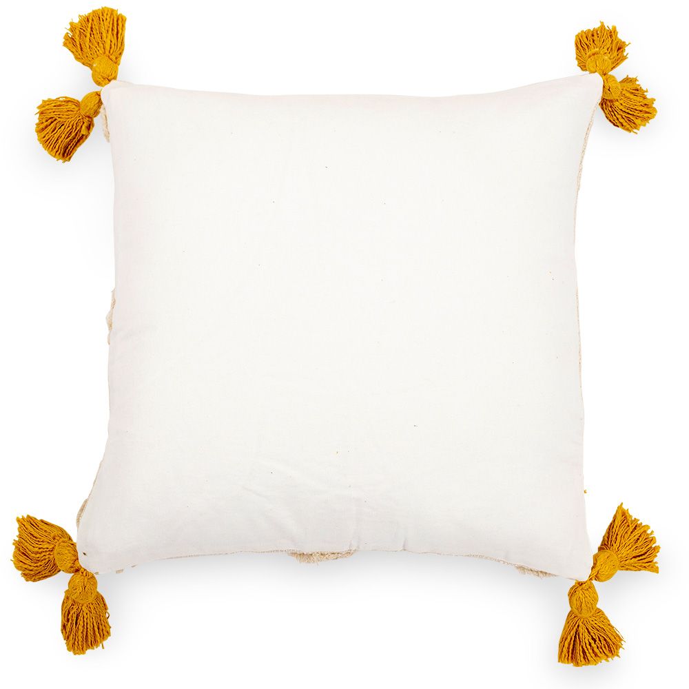 Almofada Quadrada estilo Boho Bali em Algodão fronha + enchimento - Hazel