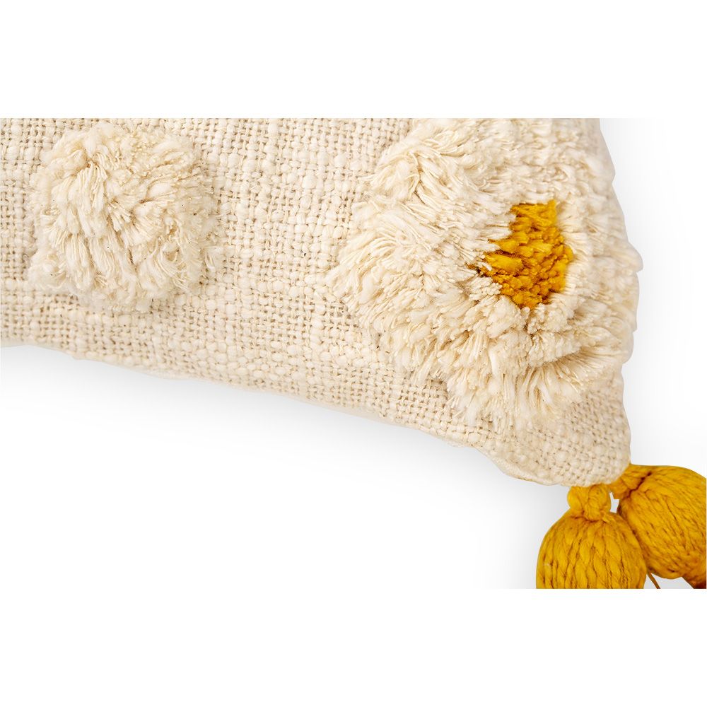 Almofada Quadrada estilo Boho Bali em Algodão fronha + enchimento - Hazel