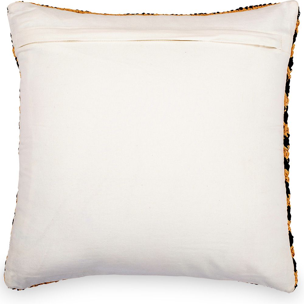 Almofada Quadrada estilo Boho Bali em Papel Ráfia fronha + enchimento - Chelsea