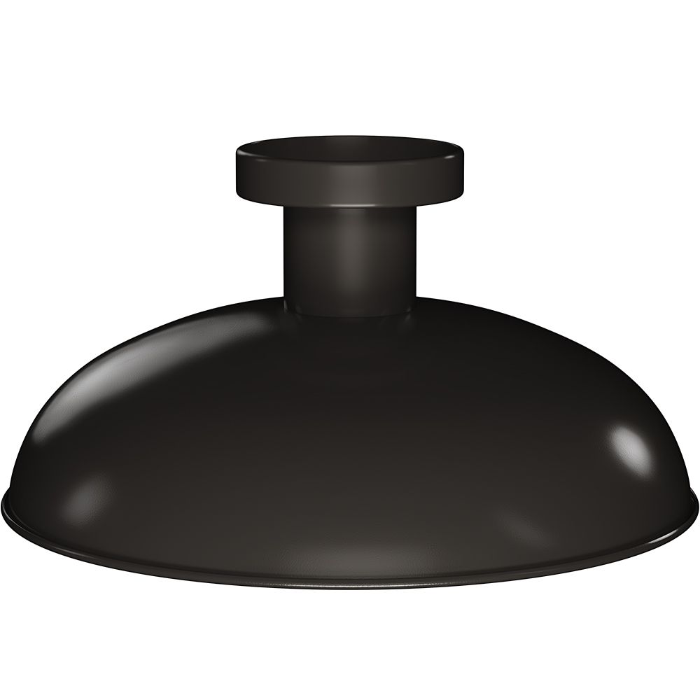 Luminária de Teto - Plafon Preto - Sine