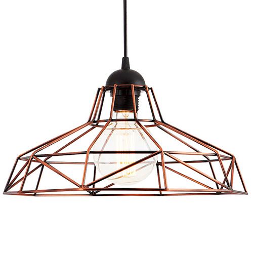 Candeeiro suspenso Edison Retro