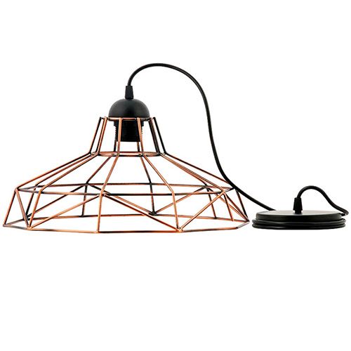 Candeeiro suspenso Edison Retro
